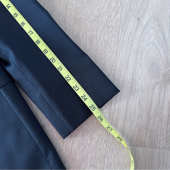 Unisex Fine Wool Suiting Blazer men’s sz 42R - Black - Picture 14 of 16